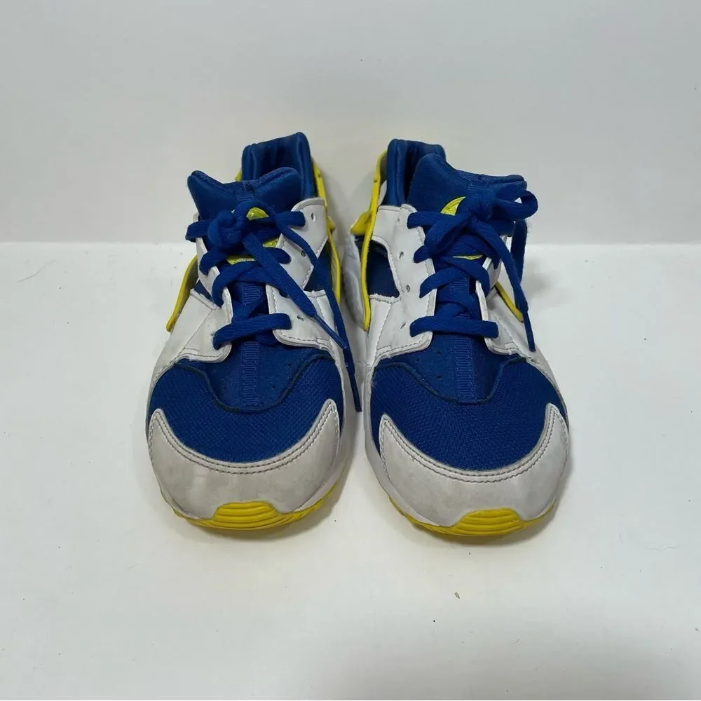 Nike Huarache Blue & Yellow Athletic Shoes